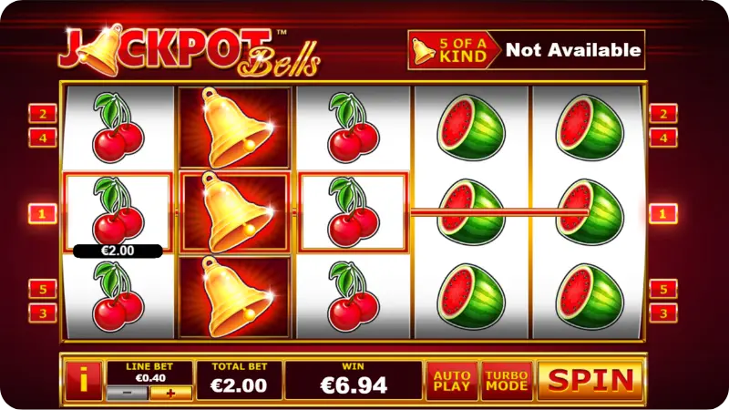Jackpot Bells demo versión juego gratis